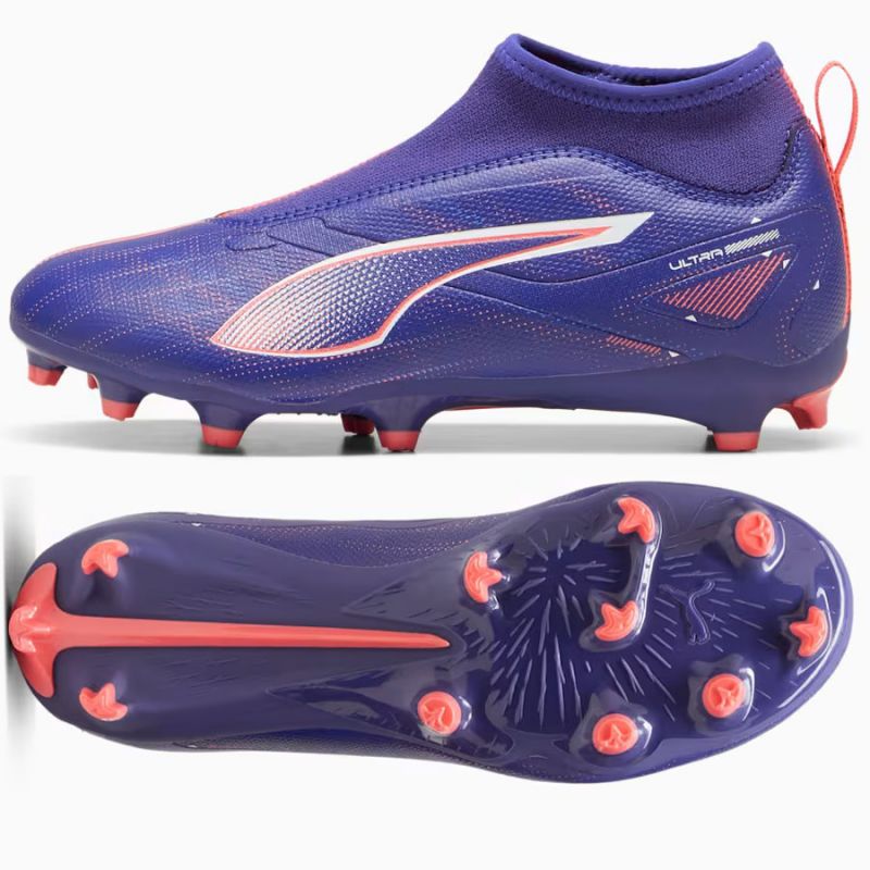 Puma Ultra 5 Match+LL Jr FG/MG Jr 107694-01 shoes Cipő