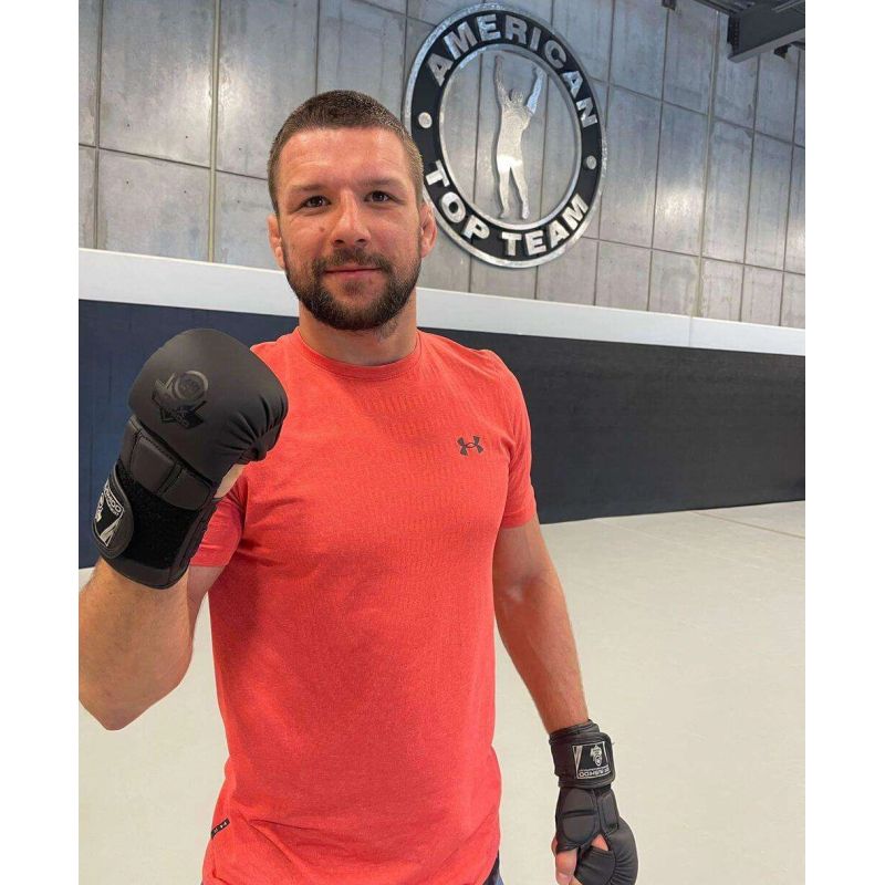 DBX Bushido MMA Sparring Gloves - Black Master - Valor Series fekete kesztyű