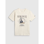 4F Men's regular printed T-shirt póló 4FRSS26TTSHM3993-11S