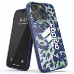 Adidas OR Snap Case Leopard iPhone 13/13 Pro 6.1" blue/blue niebieski phones and accessories