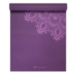 Gaiam Purple Mandala yoga mat 6mm 62202 Edzőfelszerelés