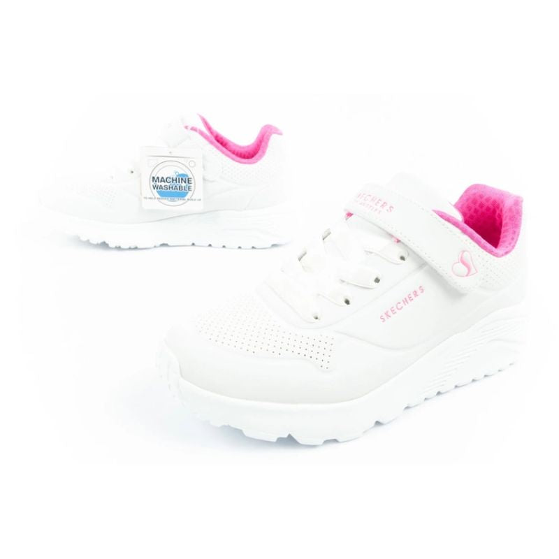 Skechers Uno Lite children's sports sneakers white comfortable Cipő