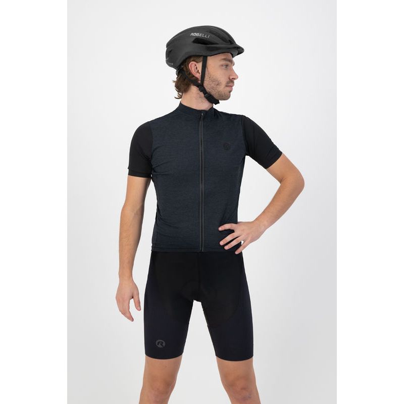 Rogelli FEROX 2 helmet black SM/54-58cm fekete helmets