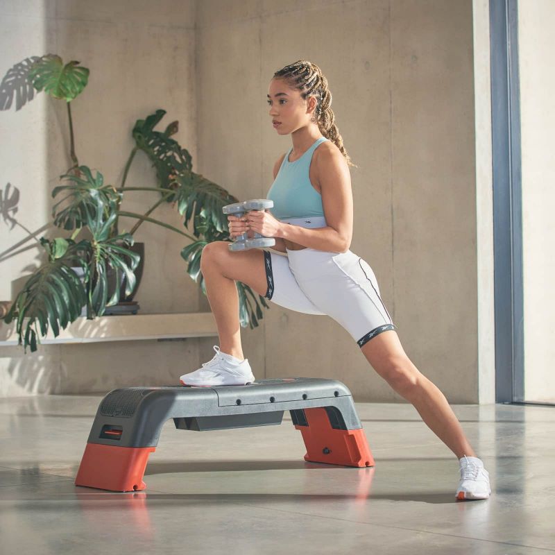 Reebok Adjustable Step with Bench Function RAP-15170RD Edzőfelszerelés