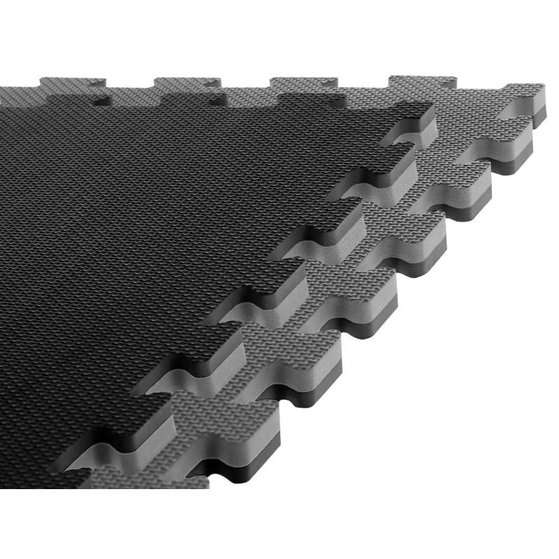 DBX Bushido Exercise Mat with Safety Certificate - Puzzle 1x1m - Black - Gray szürke mats, puzzle, training equipment