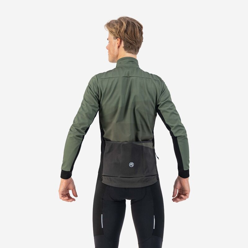 Rogelli TARAX winter green zöld dzseki