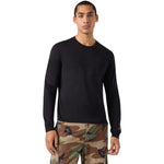 Champion LS Tee Men's T-Shirt Black 222507 KK001 fekete férfi póló 222507KK001