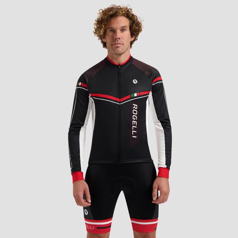 Rogelli GARA MOSTRO II long-sleeved shirt red 6XL