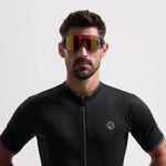 Rogelli SABRE glasses black and red piros glasses, training equipment