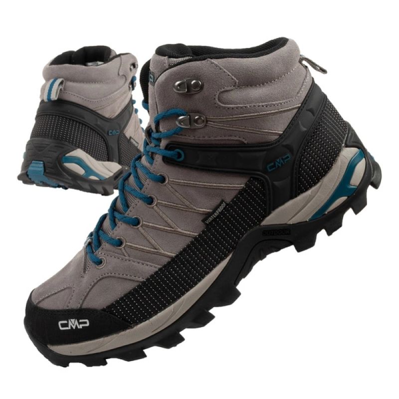 CMP Rigel Men's Trekking Shoes, Durable, Waterproof, Gray szürke cipő