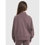 4f Girls' zip-up sweatshirt without hood 4FJRAW25TSWSF2430-51S Egyéb