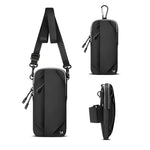 Wozinsky WSDB-B armband phone bag for running - black fekete karszalag 304004-197654