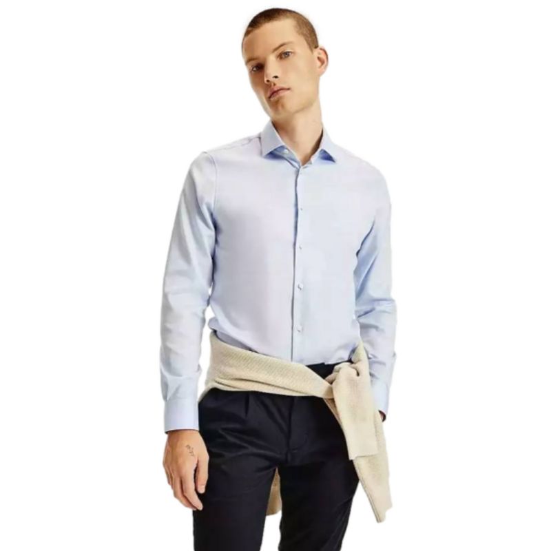 Tommy Hilfiger Dobby Flex Collar shirt M MW0MW17495 Póló