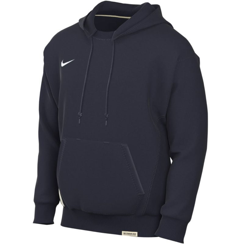 Nike Dri-FIT Standard Issue Pull Over Hoodie Navy 451 kék pulóver 159131XL
