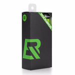 Rockbros sponge bicycle handlebar grips - green and black