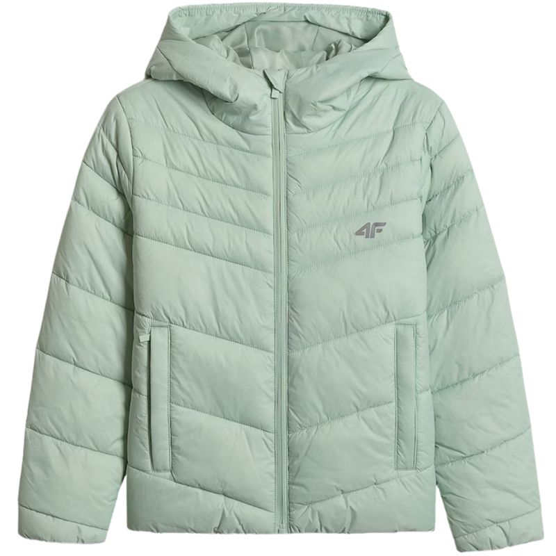 Jacket for girls 4F F0739 4FJWSS26TDJAF0739 47S menta clothing