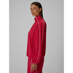 4F Women's loose sweatshirt without hood, quick-drying pulóver
