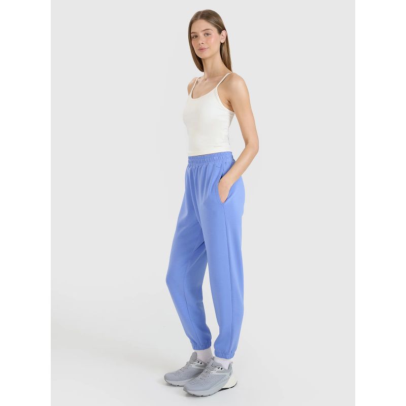 Women's sweatpants joggers with modal 4F 4FWSS25TTROF1010-33S melegítőnadrág