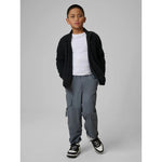Regular fleece without hood for boys 4F 4FJRSS26TFLEM508-20S kapucnis pulóver