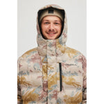 O'Neill Men's Winter Sports Xtrm Mountain Snowboard Ski 5K Beige bézs dzseki