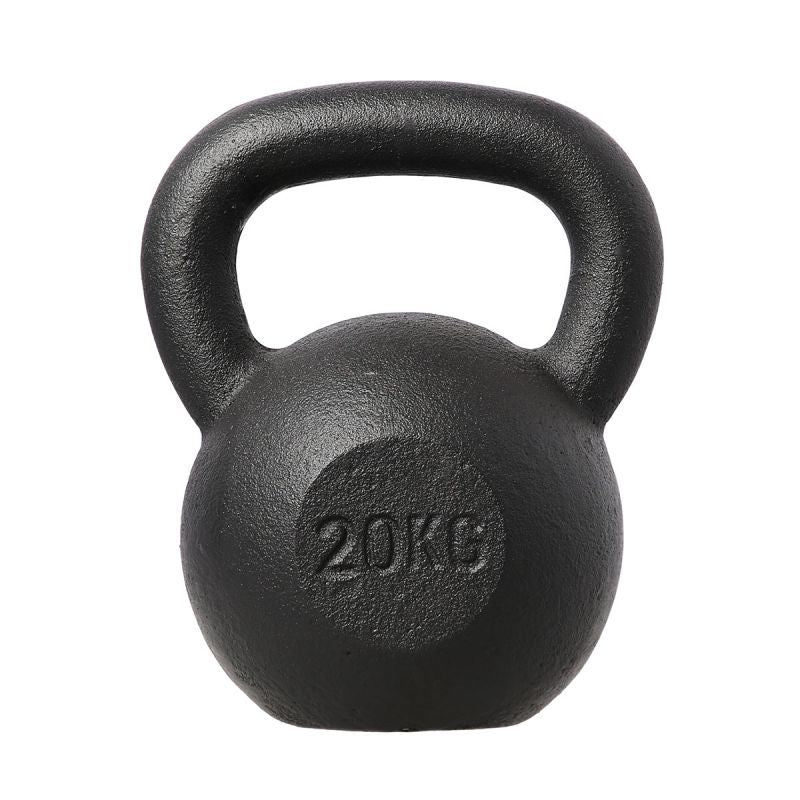 HMS Cast iron kettlebell KZG20 20kg fekete edzőfelszerelés 17-64-015