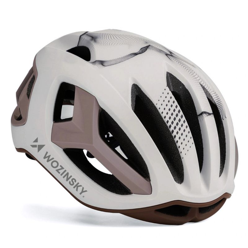 Wozinsky Ultrathin Road Bike Helmet L - Taupe védőfelszerelés HT-68T-199809