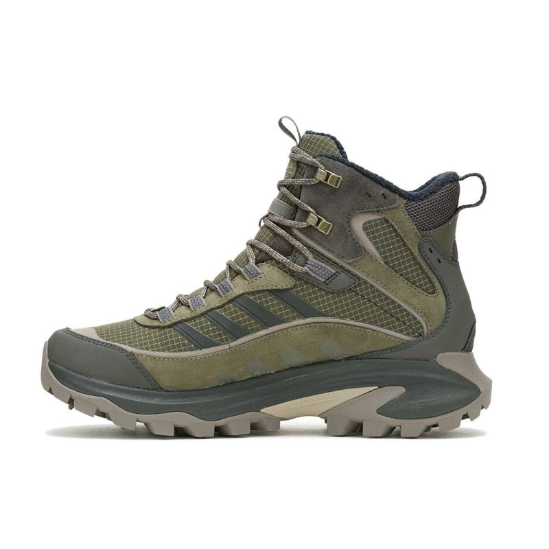 Merrell Moab Speed 2 Thermo Mid WP Hiking Shoes - Triple Black Size: 43_5 fekete shoes, military 607536