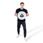 DBX Bushido Round and lightweight training shield | TO-White czarna training equipment, shields