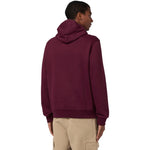 Champion Hooded Sweatshirt 220271 RS522 bordó kapucnis pulóver