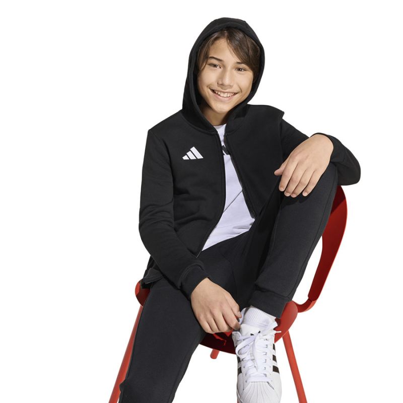 Adidas ENTRADA 26 Hoody Full Zip Junior sweatshirt KH1782 116 cm kapucnis pulóver