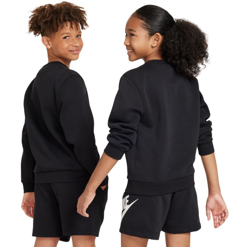 Nike Sportswear Club Fleece Kids' Sweatshirt Black