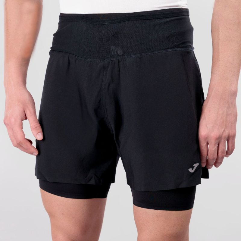Joma ICONIC TRAIL 2in1 fekete short 104482.100