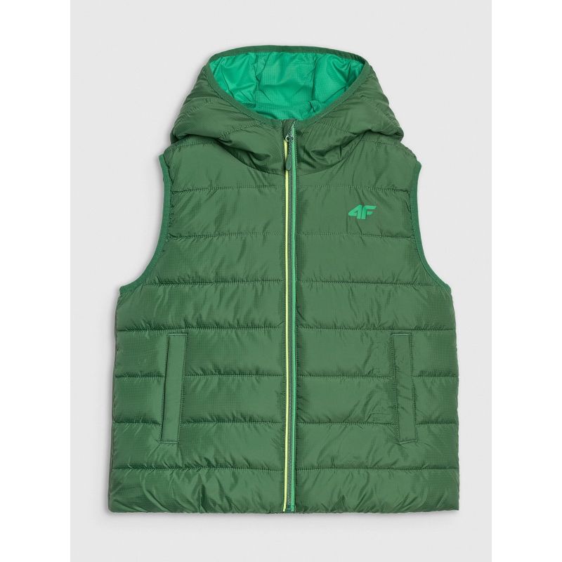 4f Boy's down vest with synthetic filling 4FJRAW25TVJAM324-41S Kiegészítő