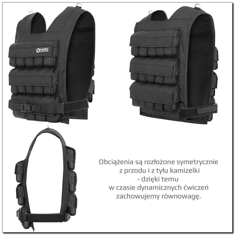 HMS 30kg Cordura KTO30 Weighted Training Vest mellény 17-62-211