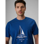 4F Men's relaxed T-shirt with print póló