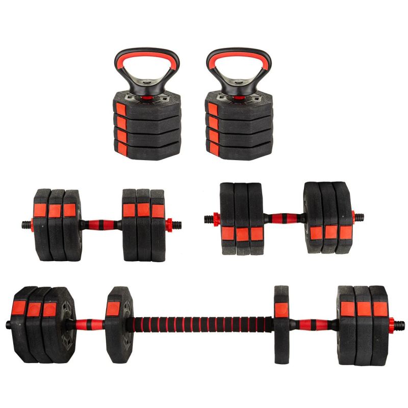 Enero COMPOSITE Dumbbell KETTLEBELL 4IN1 20KG FIT dumbbell, strength training equipment, training equipment