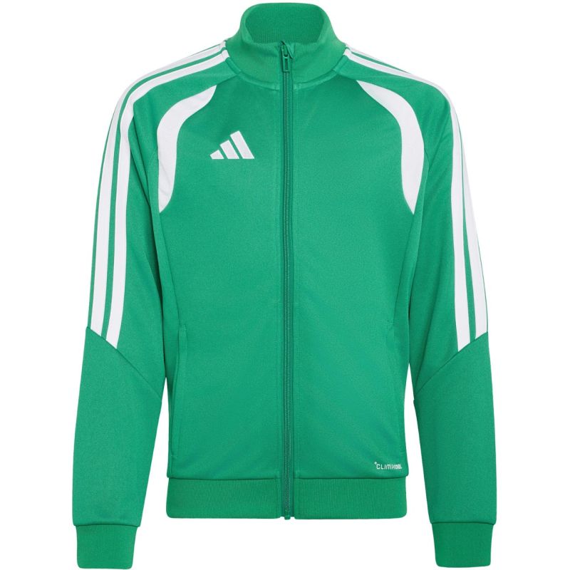 adidas Tiro 26 League Training kids' sweatshirt KT2338 zöld kapucnis pulóver
