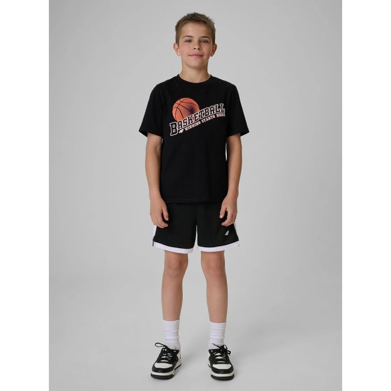 4F Boy's regular printed T-shirt ruházat 4FJRSS26TTSHM4278-20S