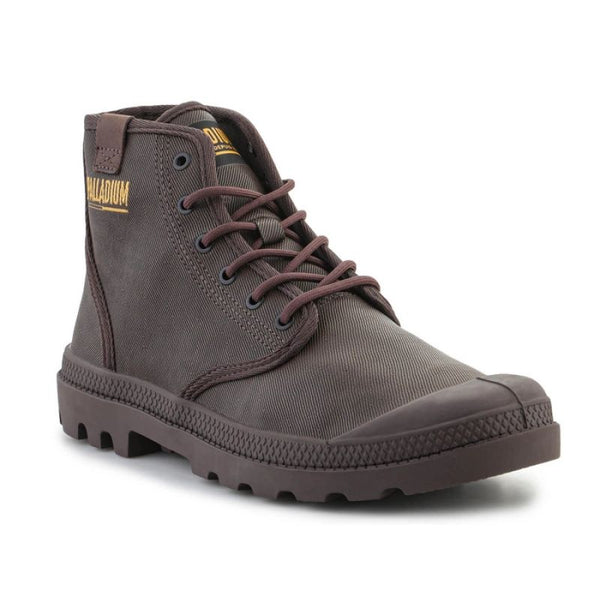 Palladium PAMPA HI COATED U 74375-249-M Dark Cocoa shoes Cipő
