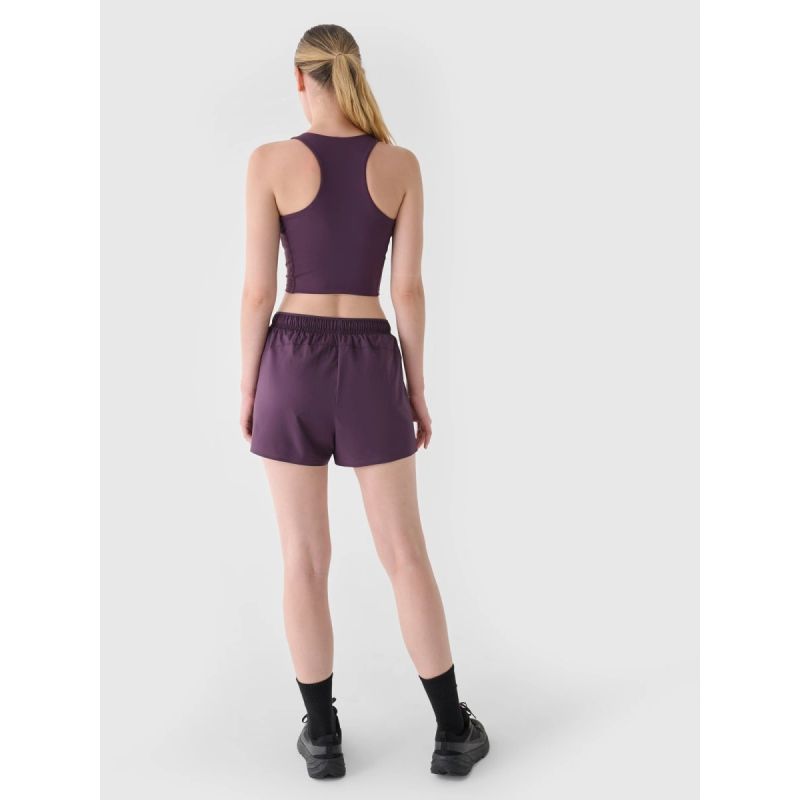 Women's quick-drying running 4F 4FWAW24TFSHF0758-50S short
