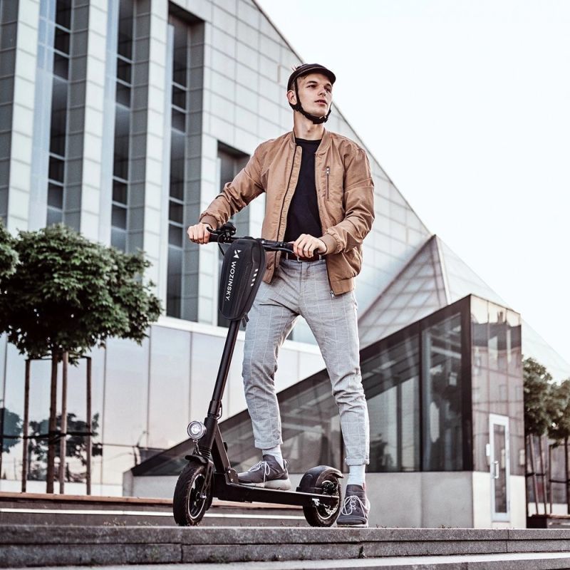 Wozinsky Waterproof Scooter Handlebar 3L Black ( ) fekete táska 304004-63976