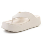 Crocs Gataway Platform Flip Stucco
