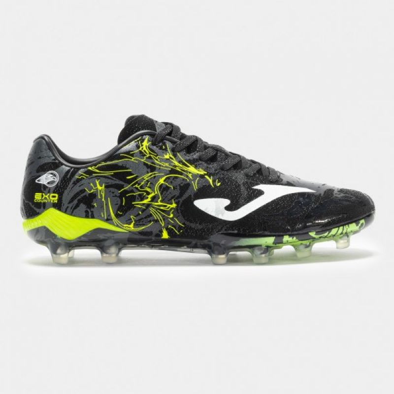 Joma Supercopa 2401 Black Lemon Fluor Firm Ground general