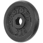 Enero Black Cast Iron Weight 2 Kg Fit ø26.5 fekete weight, strength training equipment, training equipment
