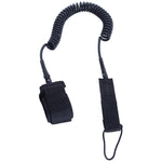 Enero Sup Board Safety Rope 10 Feet Black