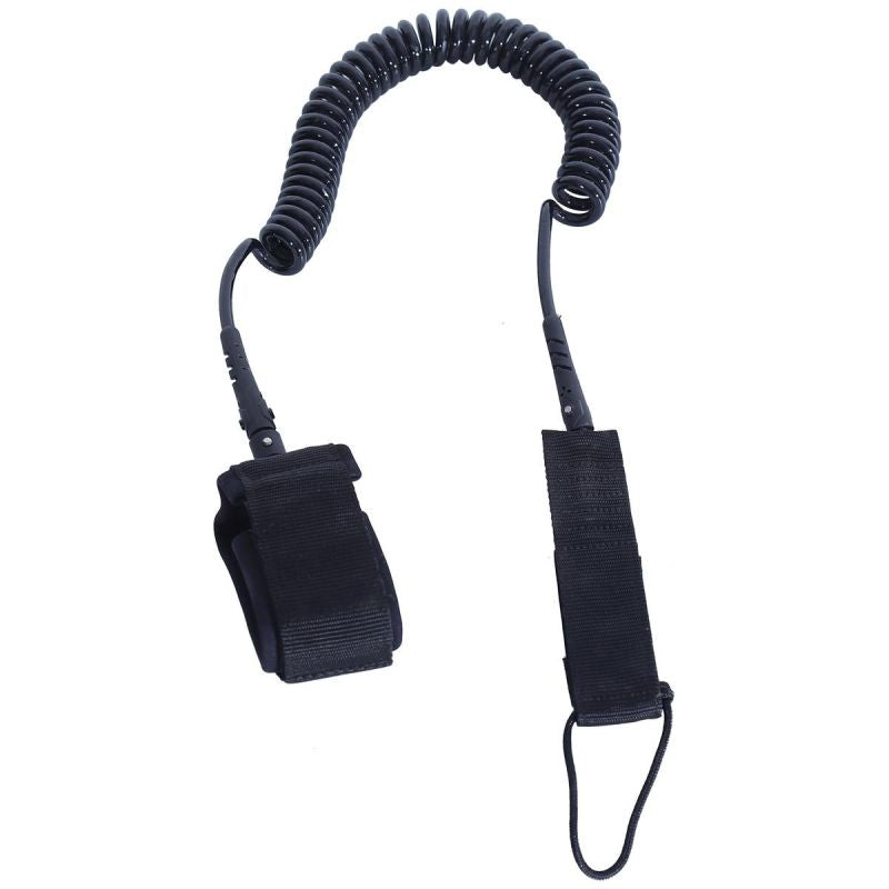 Enero Sup Board Safety Rope 10 Feet Black