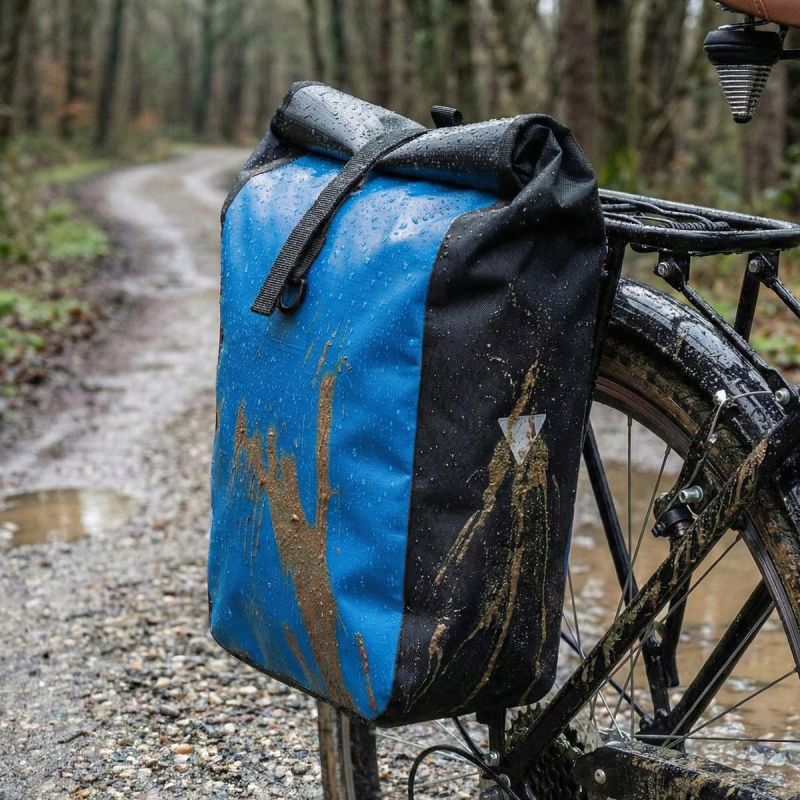 XQMAX Waterproof Rear Bike For Trunk, Blue 13.5l fekete táska GSP-1079899