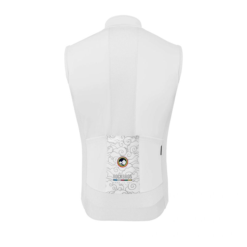 Rockbros ROAD TO SKY windproof vest insulated M - white m \ biały vests
