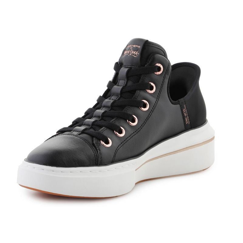 Skechers Slip-Ins: Snoop One - OG Leather W 186001-BLK cipő