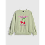 Girls' loose sweatshirt without hood 4F 4FJRSS26TSWSF2903-47S 158/164 kapucnis pulóver
